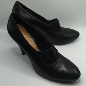 COACH Black Leather Heels  10B